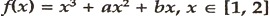 f(x)=x3 ax2 bx